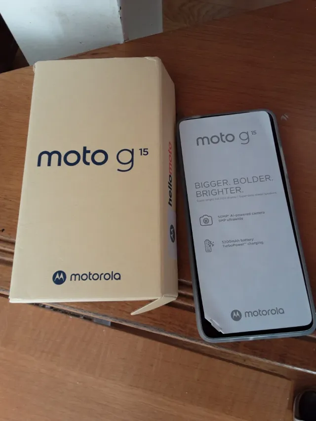 Movil Motorola Moto G 15 Beige