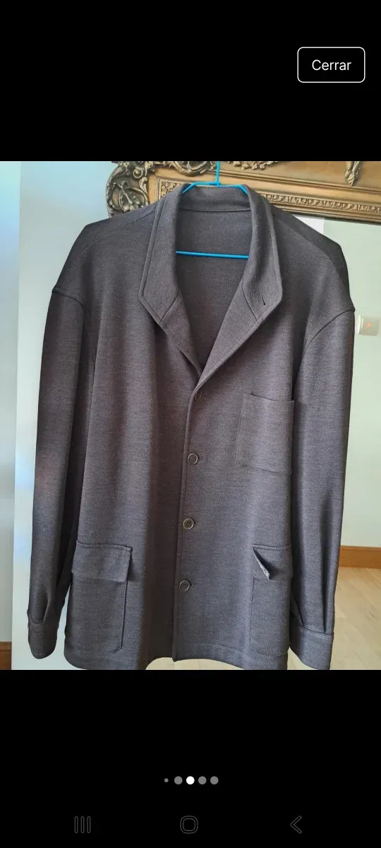 Blazer caballero marrón oscuro