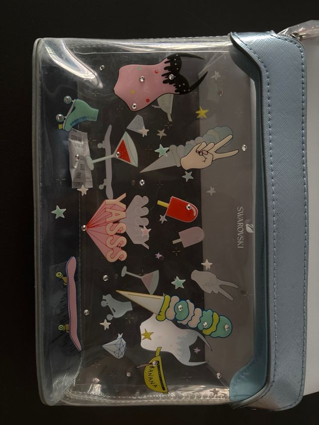 Neceser Swarovski Transparente Multicolor