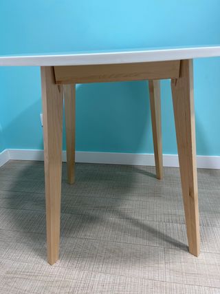 Mesa de comedor redonda 90cm de diámetro