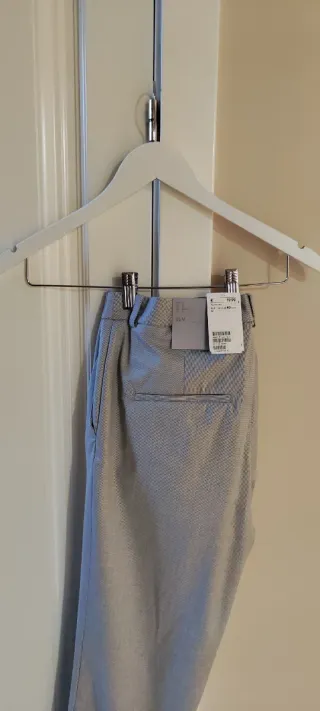 Chaqueta de traje gris entretiempo