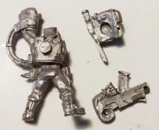 Sargento Catachan OOP Metal Warhammer