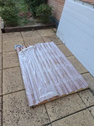 Panel sándwich para obra en tejado