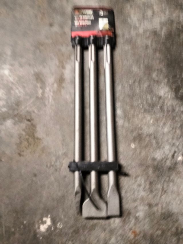 Set 3 Punte Scalpello SDS-Plus