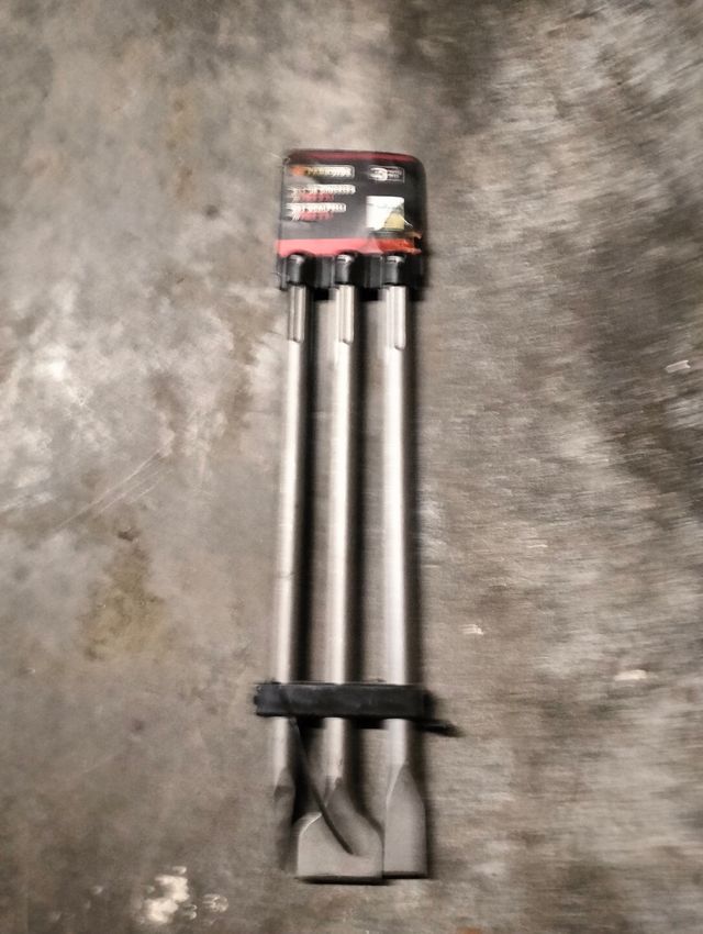 Set 3 Punte Scalpello SDS-Plus