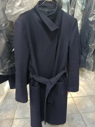 Abrigo Zara Azul Talla M