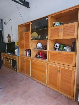 Mueble de salón madera