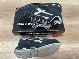 Zapatos de seguridad U Power azul y gris