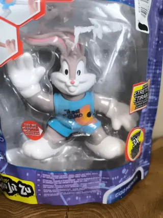 Figura Bugs Bunny Space Jam Elástica Goo Jit Zu