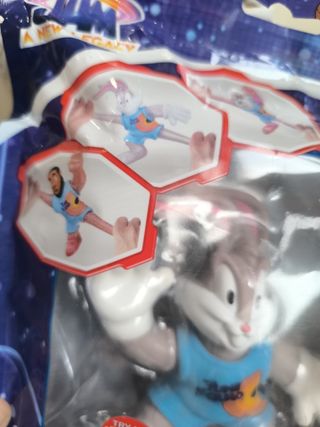 Figura Bugs Bunny Space Jam Elástica Goo Jit Zu