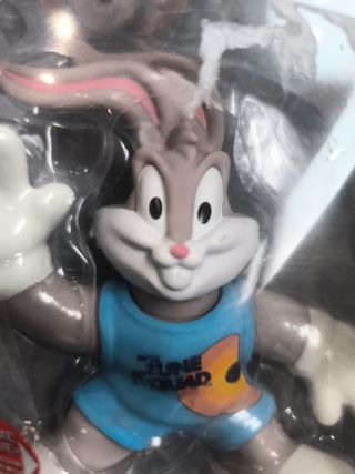 Figura Bugs Bunny Space Jam Elástica Goo Jit Zu