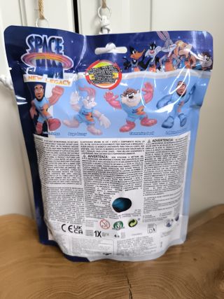 Figura Bugs Bunny Space Jam Elástica Goo Jit Zu