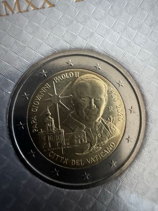 2€ Vaticano San Juan Pablo II 2020 UNC