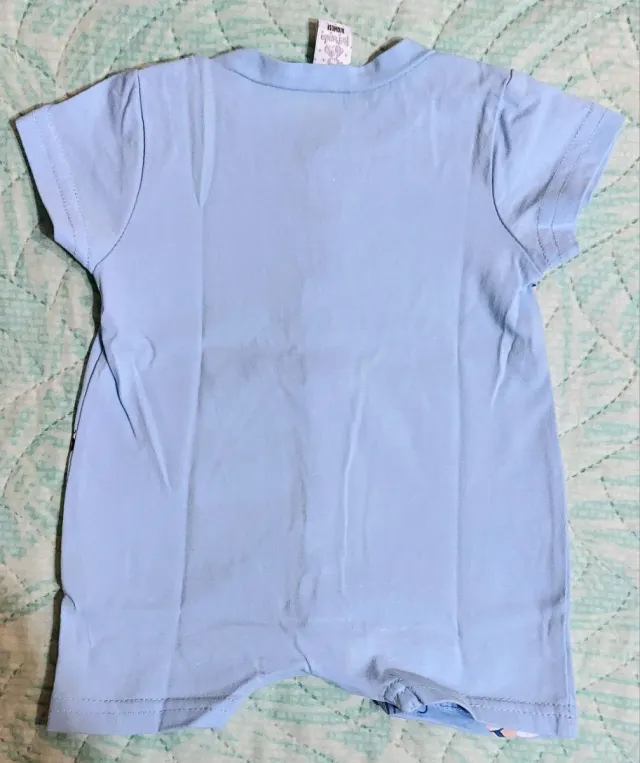 Pagliaccetto neonato,in cotone, RePanda (3-6 Mesi)