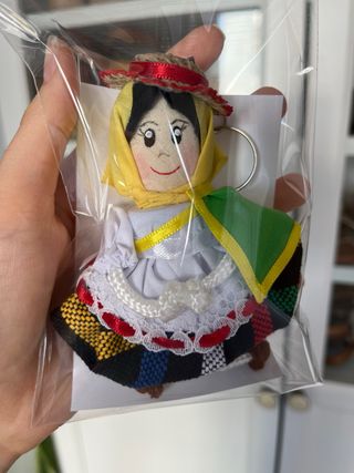 Llavero Muñeca Canaria