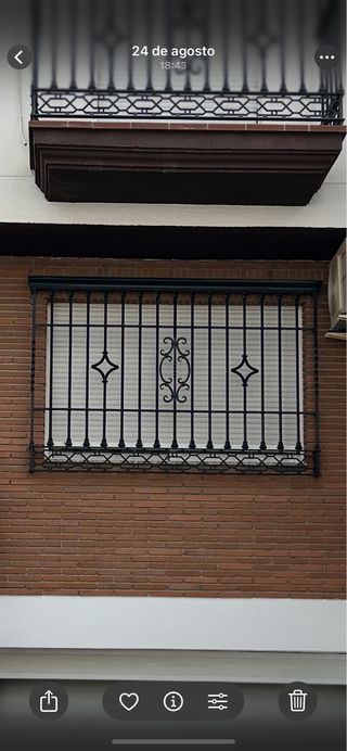 Reja forja . solo hasts 25 oct