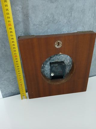 Orologio da parete Kienzle vintage in legno