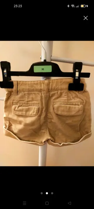 Pantalones cortos bebé 18 meses