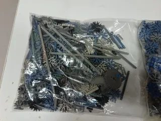 Piezas K'nex Metalizadas