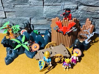 playmobil fortaleza vikinga, vikingos 