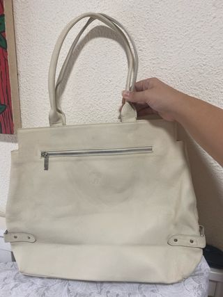 Bolso Piel Georges Rech Beige
