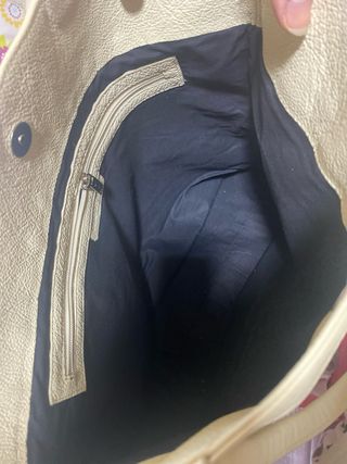 Bolso Piel Georges Rech Beige
