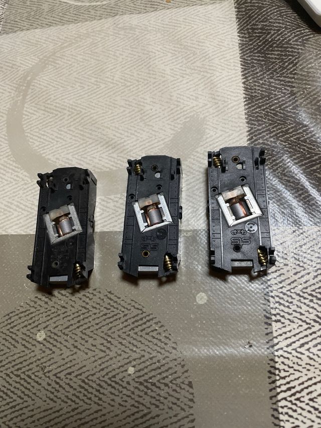 3 Chasis con Motor Scalextric STS Exin