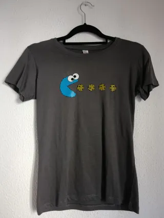 Camiseta Monstruo Galletas Pac-Man