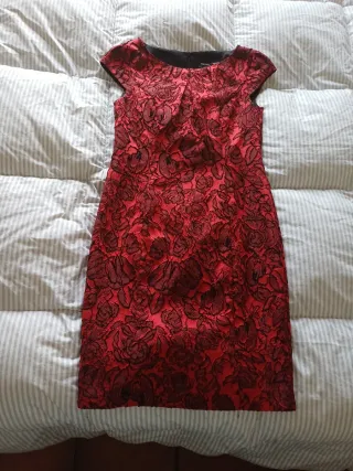 Vestido Ashley Brooke Rojo Talla M