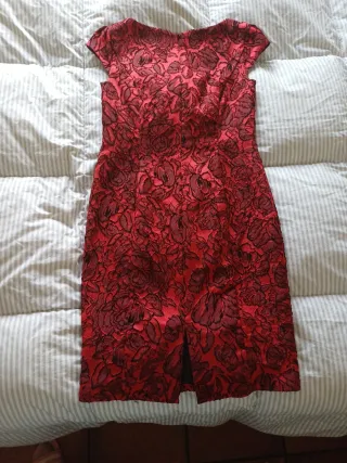 Vestido Ashley Brooke Rojo Talla M