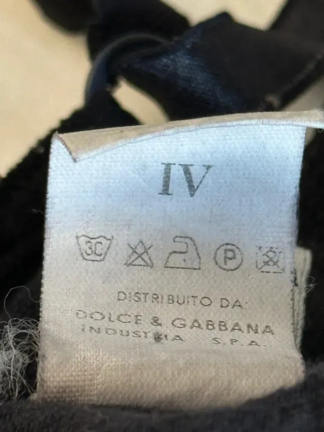 Sujetador Dolce & Gabbana Algodón Negro