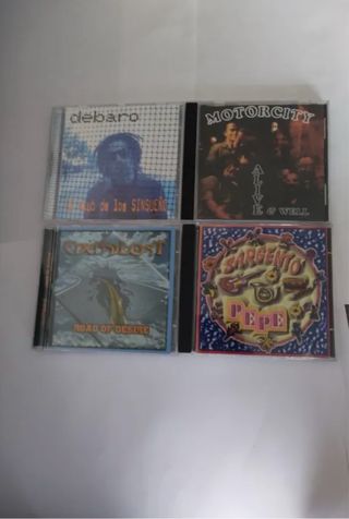 Lote 4 CDs Música Variada