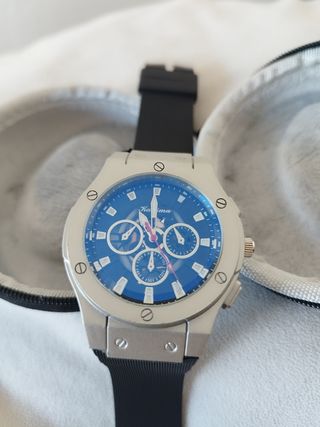 Reloj Kanima Azul y Plateado