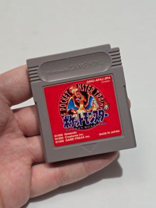 Pokemon Rojo - Game Boy 