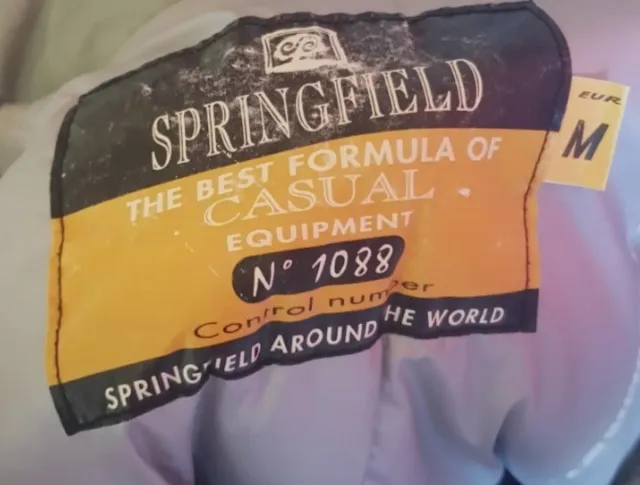 Sudadera Sprinfiel Retro Talla M pero=a xl