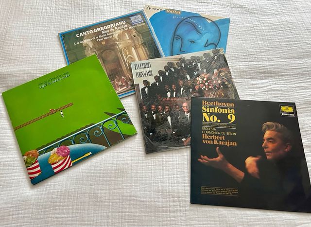 Lote 5Vinilos: Clásica, Gregoriano, Zucchero
