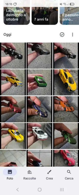 Lotto di modellini auto