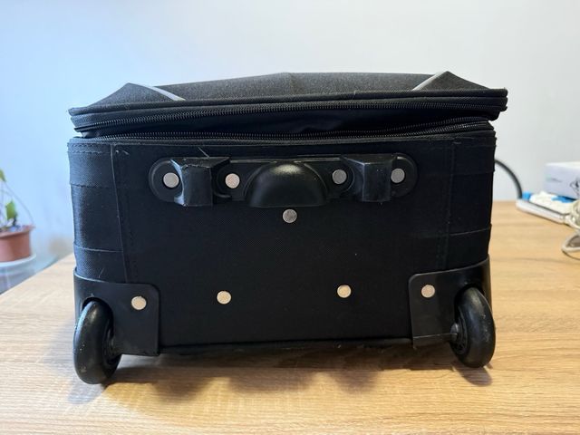 Maleta de cabina d&n carry on negra