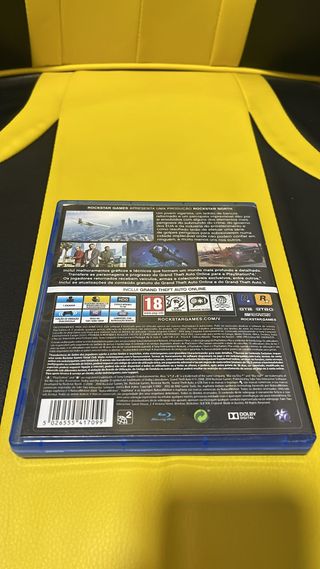 GTA 5 Grand Theft Auto PS4 Pal Por
