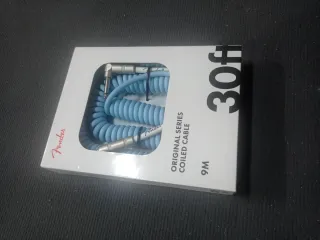 Cable Fender Coiled 30ft Azul