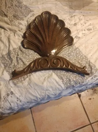Cabezal de teca pequeño