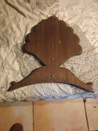 Cabezal de teca pequeño
