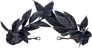 Corona Laurel Griega Negra