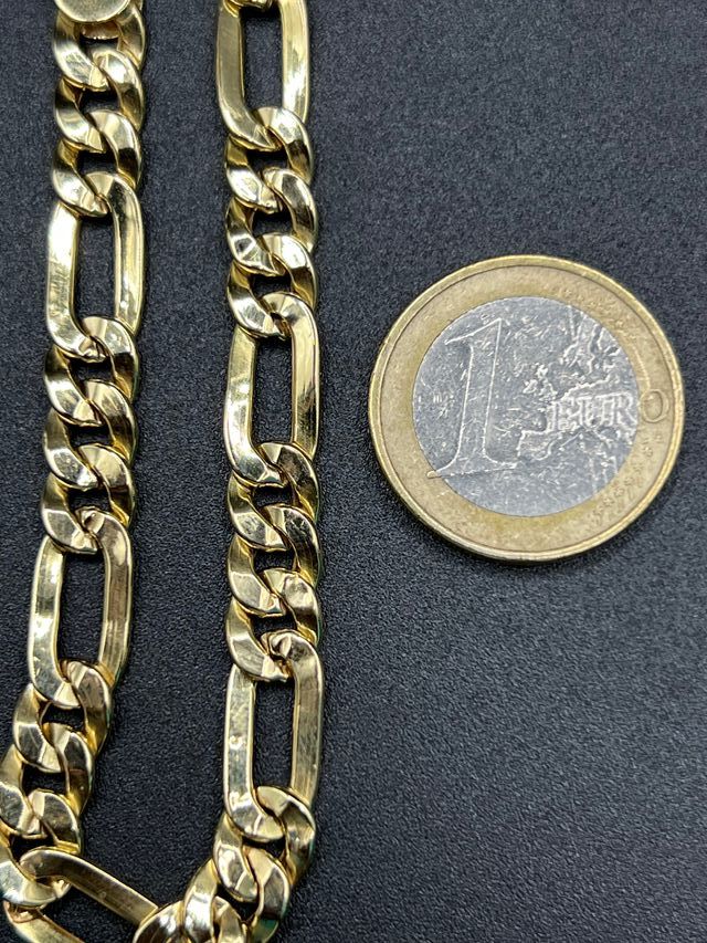 Collana Figaro in oro 18k 9.56 gr.