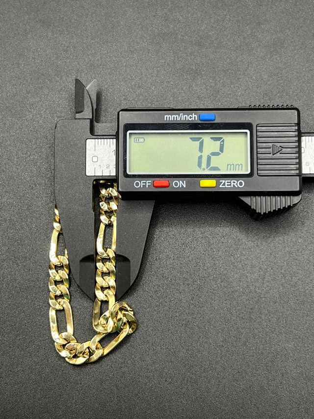 Collana Figaro in oro 18k 9.56 gr.