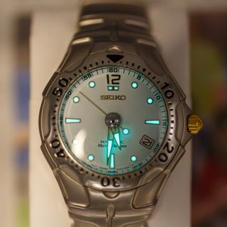 Reloj Seiko Kinetic Auto Relay 5J22-0C60
