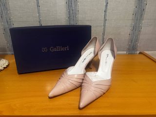 Zapatos de tacón Gallieri Beige/Rosa
