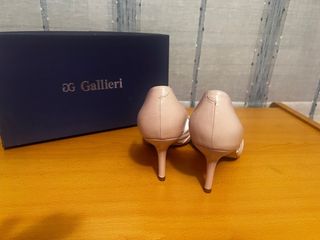 Zapatos de tacón Gallieri Beige/Rosa