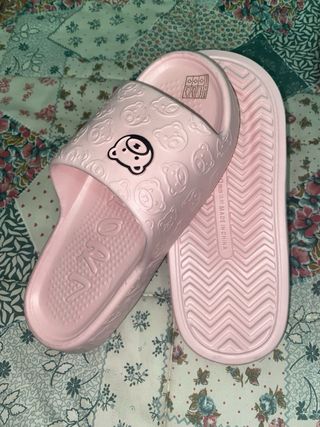 Chanclas rosas talla 38-39