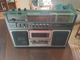 Boombox Philips Mod. 774 Radio Cassette